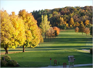Scenes on the golf course at the Elkader Golf & Country Club